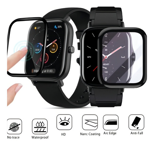 Película Compatível Amazfit Gts A1914 Hydrogel 02 Unidades