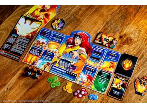 Marvel X-men Dice Throne Box 2, Caja De 4 Héroes