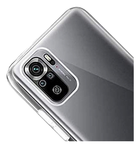 Funda Para Xiaomi Note 10s Hybrid Clear Case Premium Ligera Color Transparente Space Clear