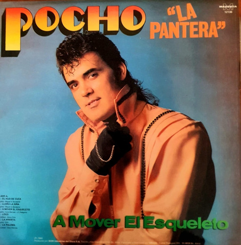 Pocho La Pantera A Mover El Esquelet Vinilo Magenta Original