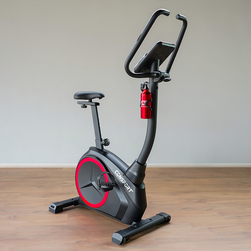 Bicicleta Ergométrica Verical para estudio, gimnasio y hogar, color negro
