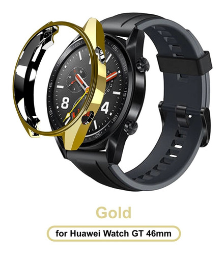 Carcasa De Tpu Para Huawei Watch Gt 46mm - Gold