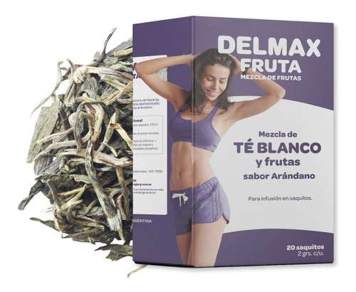 Te Blanco Delmax Fruta X 20 Saquitos