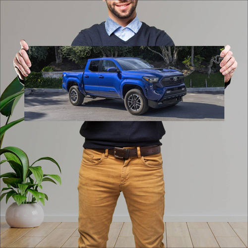 Cuadro 30x80cm Auto 2024 Toyota Tacoma Trd Sport 443