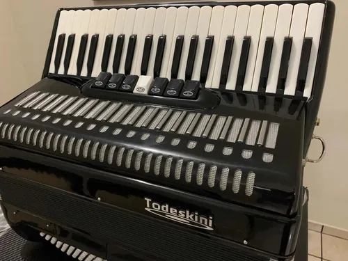comprar Acordeon \u002F Sanfona Todeskini 120 Baixos Nova !