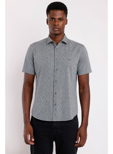 Camisa Regular Move Flame Preto