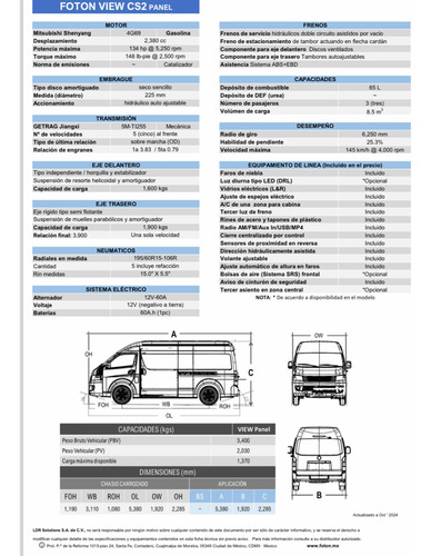 Foton Foton View CS2 Panel View CS2 Panel