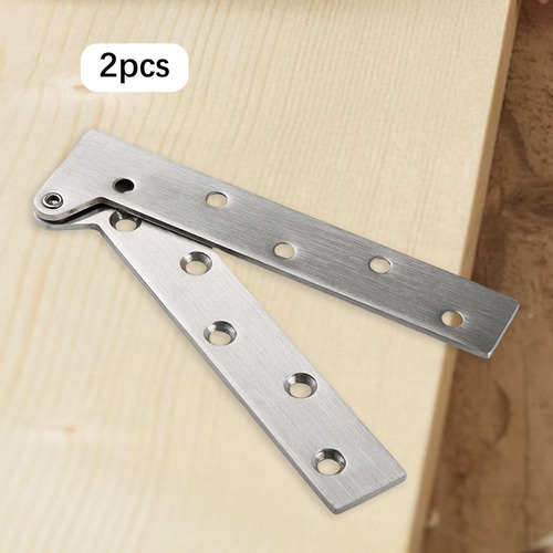 Bisagras De Estante Plegables De Acero Inoxidable, 2 Uds., L