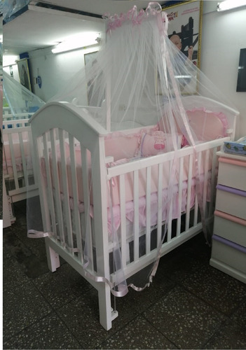 Cuna Para Bebes Al Duco Con Tres Niveles De Colchón