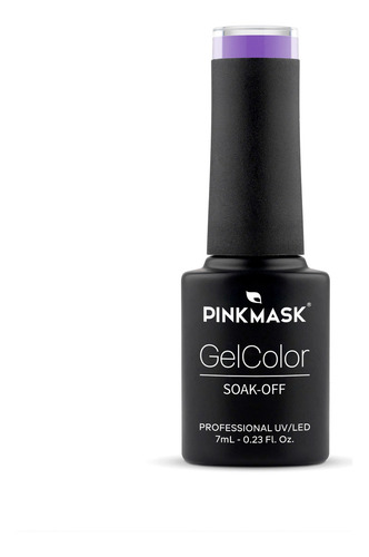 Pink Mask Gel Color Uv/led Semipermanente 7ml Color Majestic Purple 1733