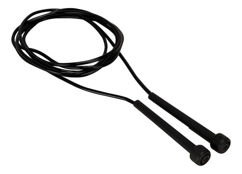 Imagem 2 de 4 de Corda De Pular Plástica Com 275cm Preta Atrio Multilaser