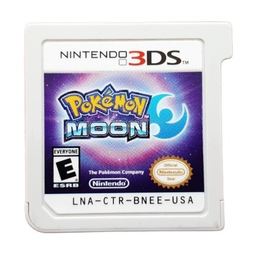 Pokémon Moon Nintendo 3ds Con Manual Y Caja. (Usado)