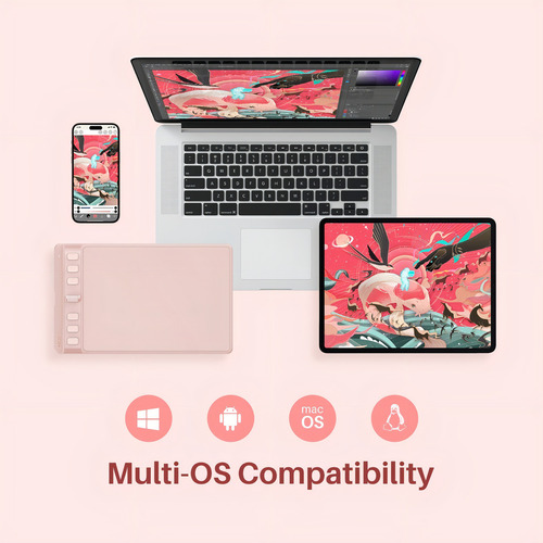 Tableta gráfica Huion Inspiroy H641P