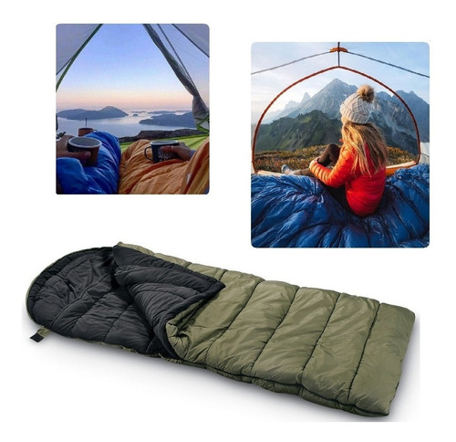 Sleeping Bag Para Camping Cama Colchon Saco De Dormir Bolsa