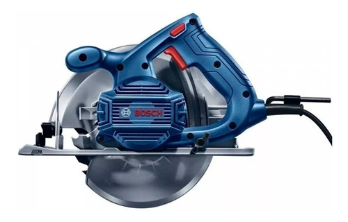 Imagen 5 de 9 de Sierra Circular Bosch Gks 150 185mm 1500w + Disco + Guía