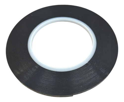 Cinta Bifaz Para Pegar Pantallas Tv Open Cell 5mm X 10mts Negro
