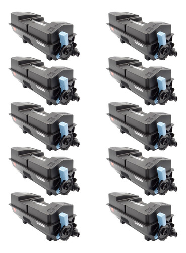 10 Toner Compatível Kyocera M3655idn 3655 Ecosys P3155 P3055