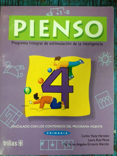 Pienso 4. Primaria. Editorial Trillas