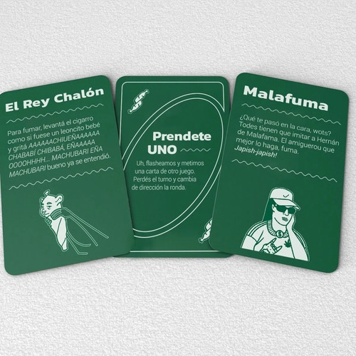 Imagen 2 de 5 de Refumanyi Juego De Cartas Para Fumar-previa
