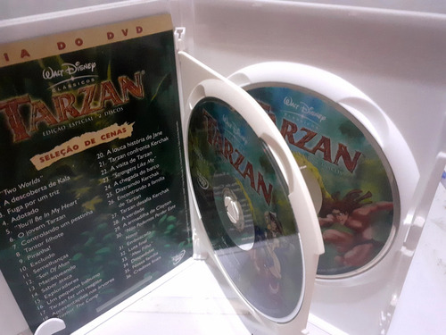 Dvd Filme Infantil T A R Z A N Vida Selvagem R. Animal (Usado)