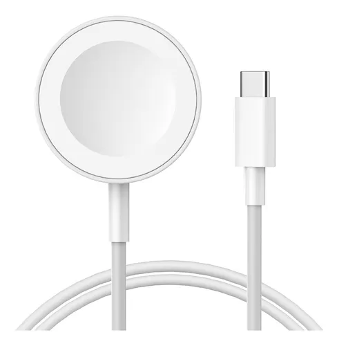 Apple Cargador de carga rápida magnética a cable USB-C para el Apple Watch  (1 m) - Blanco