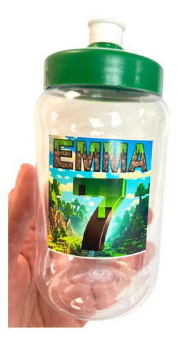 Cilindro Envase 500 Ml Con Tapa Chupón 130 Pz Personalizado