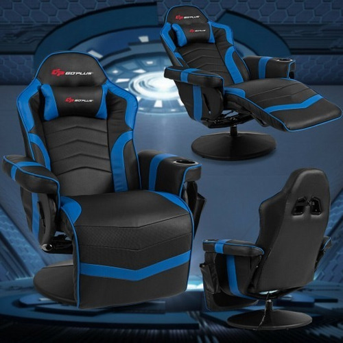 Silla Ergonómica Para Juegos De Masaje Con Respaldo Alto Color 10