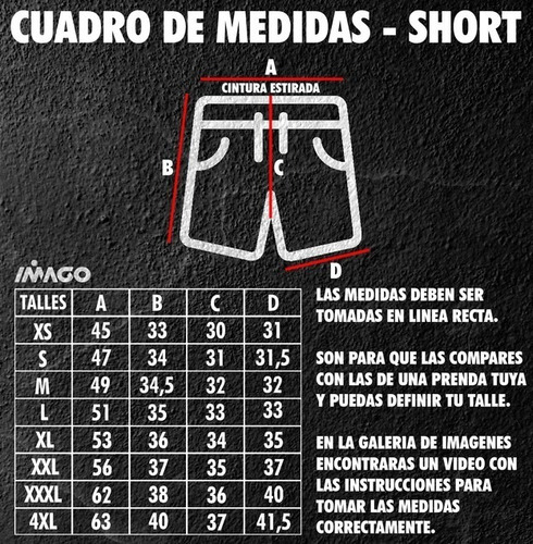 Imagen 4 de 9 de Short Rugby Imago Jr/sr #1 Strings