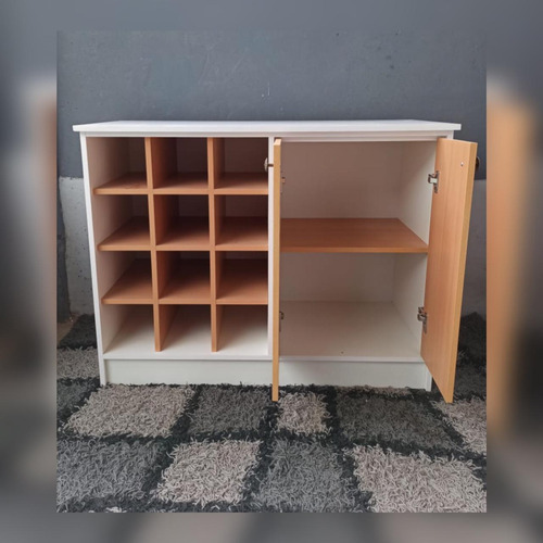 Mueble Buffet De Madera Bar Cavas Vino Botellas Licor Rack