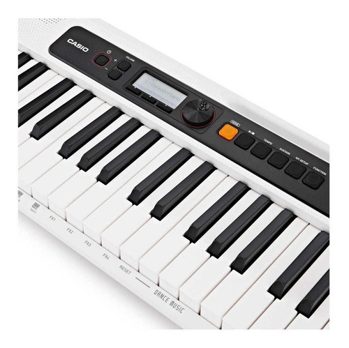 Imagen 5 de 7 de Teclado musical Casio Casiotone CT-S200 61 teclas blanco
