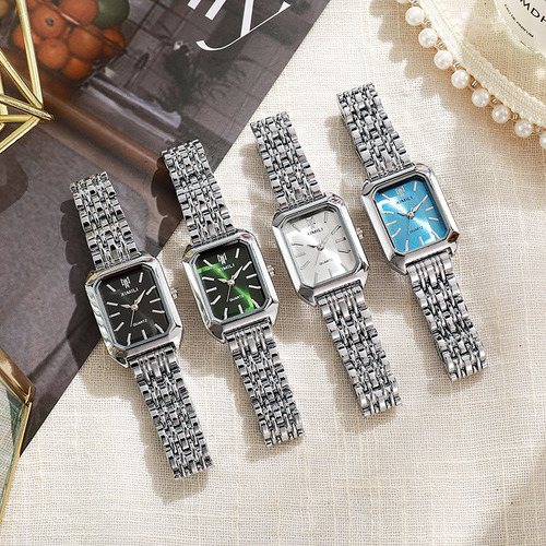 Reloj De Pulsera Para Mujer, Acero Inoxidable