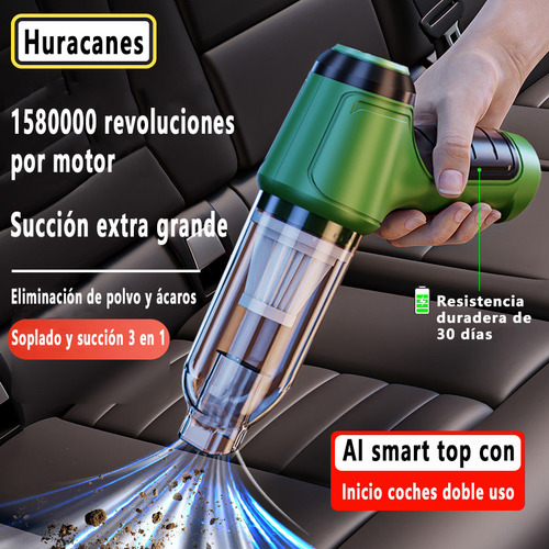 Aspiradora De Mano Portátil Inalambrica Para Auto Y Hogar
