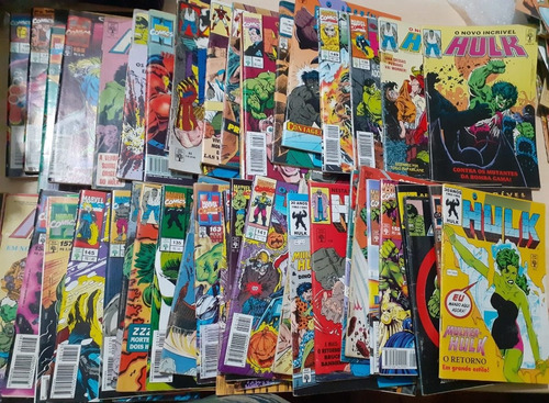 O Incrivel Hulk - Vários Numeros - Editora Abril (Usado)