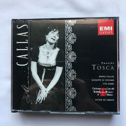 Maria Callas Puccini Tosca - Cd Doble + Booklet / Kktus