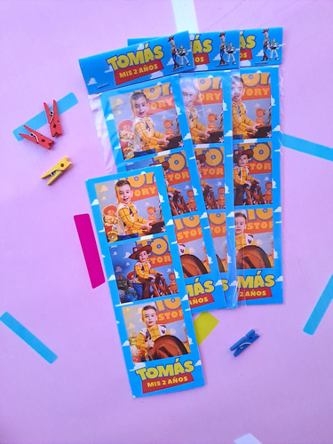 Fotos Tiras Imantadas 6x18 Souvenir Personalizado Pack X10