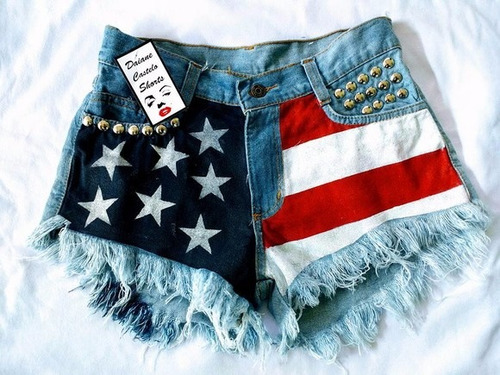 short jeans customizado