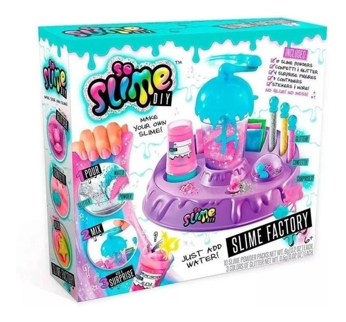 Fábrica De Slime Completa Com Acessórios+ Brinde P. Entrega