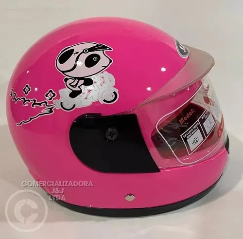 Casco Niña Rosado - Kemass motos y cuatrimotos