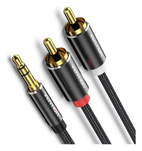 Cable De Audio Auxiliar 3.5mm A 2rca Vention Machos 2m