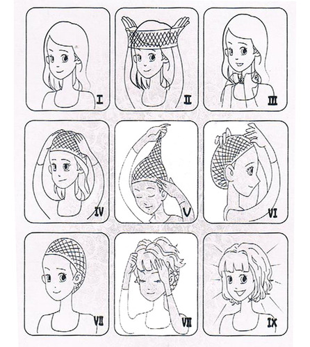 Peruca De Renda Sintética Feminina Sprial Spring Curls Densi