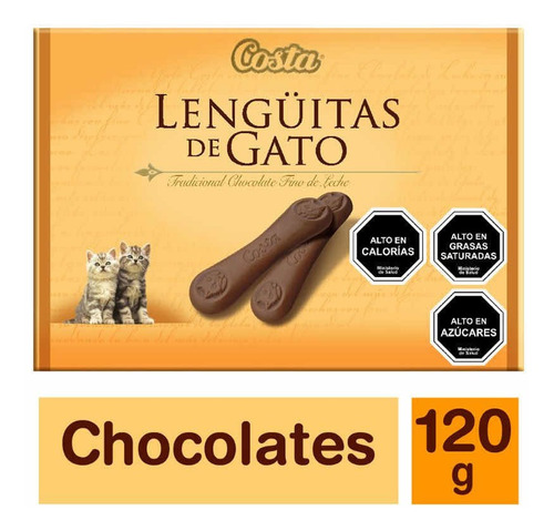 Chocolate Lengüitas De Gato