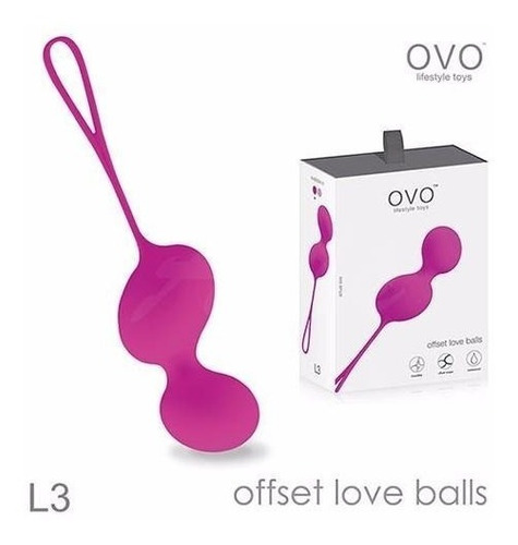 Bolas Chinas Kegel Ovo L1 Gran Calidad Peso Intercambiable