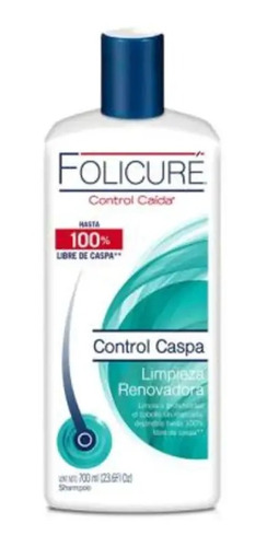 Shampoo Folicuré Control Caspa Limpieza Renovadora