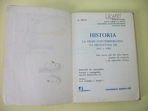 Historia 3º  A. Zeta Forrado