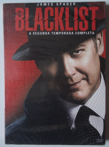 Blacklist - A Segunda Temporada - Box 5 Dvds - Novo, Lacrado