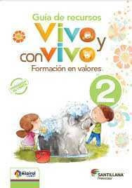 Vivo Y Convivo 2 4 Años Formacion En Valores. Preescolar Esp