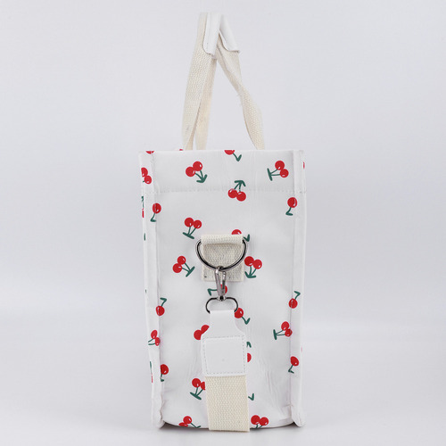I Bolso De Mano Con Estampado De Cerezas For Mujer, Con