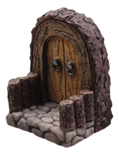 5 Puerta De Jardín En Miniatura Puerta De Resina En Estilo