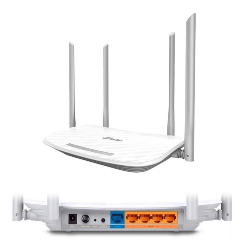 Router Ethernet Wireless Tp-link Ac1200 Dualband 2.4ghz/5ghz