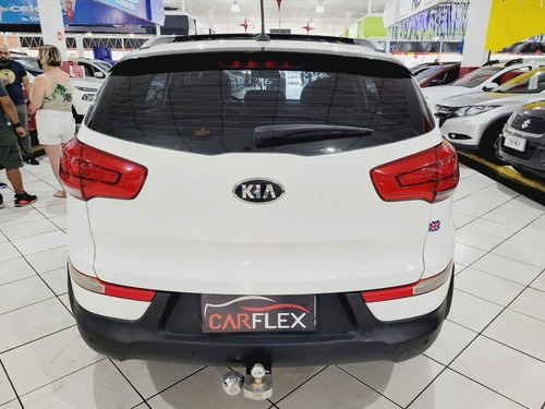 Imagem 5 de 14 de Kia Sportage 2.0 Ex 4x2 16v 2014 Branca Top De Linha